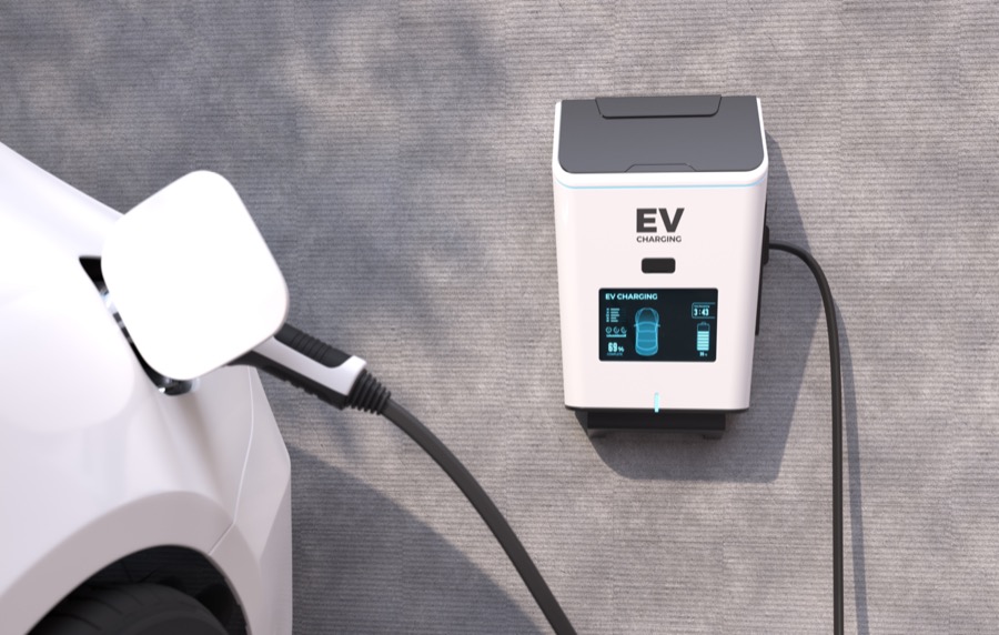 Installation d'une borne de recharge IRVE pour voiture électrique
